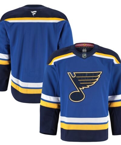 St. Louis Blues Fanatics Home Authentic Pro Jersey - Blue