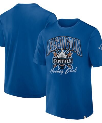 Washington Capitals Fanatics Decades Collection Made To Last T-Shirt - Blue