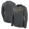 Vegas Golden Knights Fanatics Authentic Pro Rink Tech Long Sleeve T-Shirt - Gray