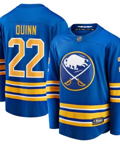 Jack Quinn Buffalo Sabres Fanatics Home Breakaway Jersey - Royal