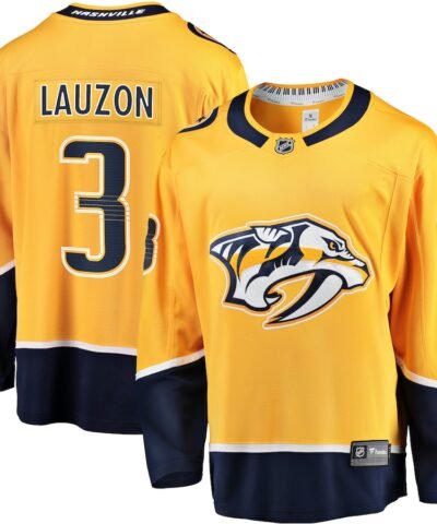 Jeremy Lauzon Nashville Predators Fanatics Home Breakaway Player Jersey - Gold