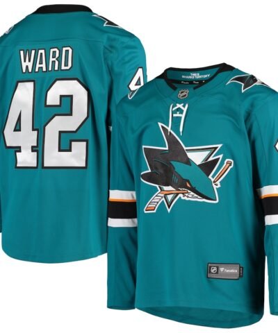 Joel Ward San Jose Sharks Fanatics Breakaway Home Player Jersey - Teal