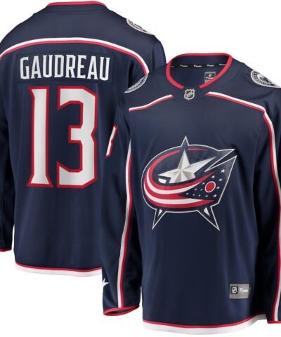Johnny Gaudreau Columbus Blue Jackets Fanatics Breakaway Player Jersey - Navy