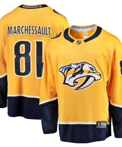 Jonathan Marchessault Nashville Predators Fanatics Home Premier Breakaway Player Jersey - Gold