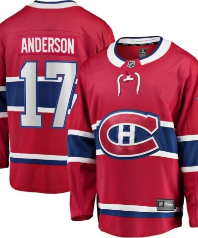 Josh Anderson Montreal Canadiens Fanatics Breakaway Player Jersey - Red
