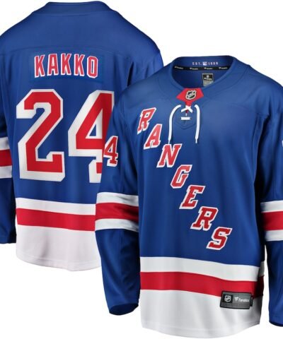 Kaapo Kakko New York Rangers Fanatics Replica Player Jersey - Blue