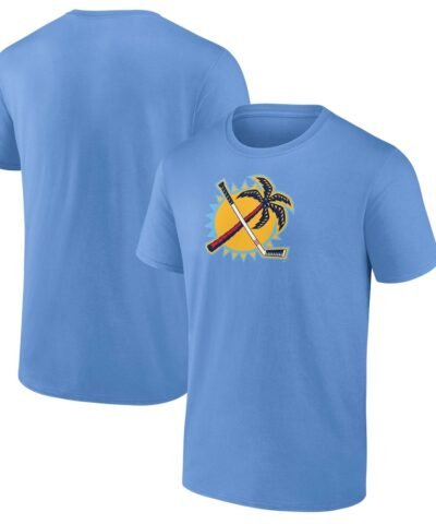 Florida Panthers Fanatics Confidential Program Primary T-Shirt - Light Blue