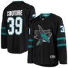 Logan Couture San Jose Sharks Fanatics Alternate Breakaway Jersey - Black