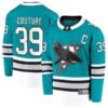 Logan Couture San Jose Sharks Fanatics 30th Anniversary Premier Breakaway Player Jersey - Teal