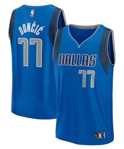 Luka Dončić Dallas Mavericks Fanatics Fast Break Replica Player Jersey - Icon Edition - Blue