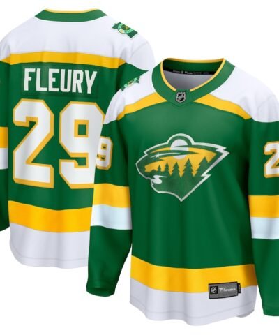 Marc-Andre Fleury Minnesota Wild Fanatics Alternate Premier Breakaway Player Jersey - Green