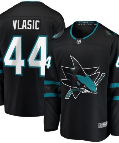 Marc-Edouard Vlasic San Jose Sharks Fanatics  Premier Breakaway Player Jersey - Black