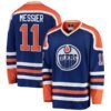 Mark Messier Edmonton Oilers Fanatics Premier Breakaway Retired Player Jersey - Blue