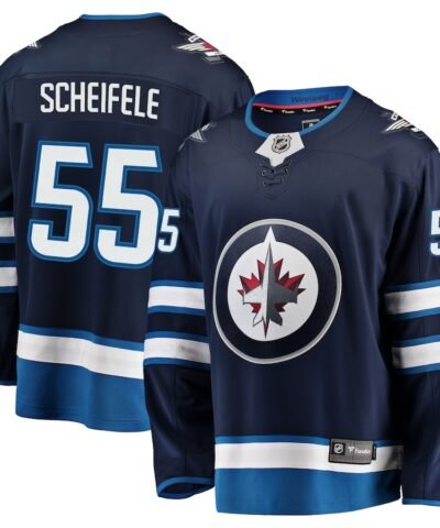 Mark Scheifele Winnipeg Jets Fanatics Breakaway Replica Jersey - Navy