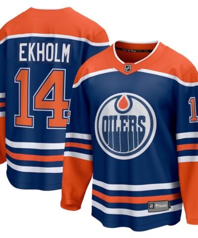 Mattias Ekholm Edmonton Oilers Fanatics Home Breakaway Jersey - Royal