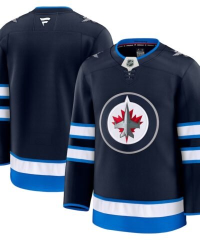 Winnipeg Jets Fanatics Home Premium Jersey - Navy