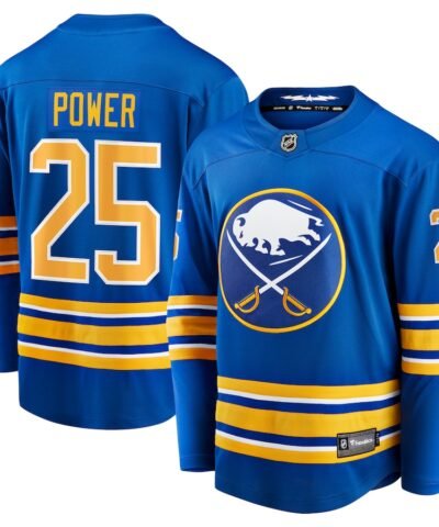Owen Power Buffalo Sabres Fanatics Home Breakaway Player Jersey - Royal