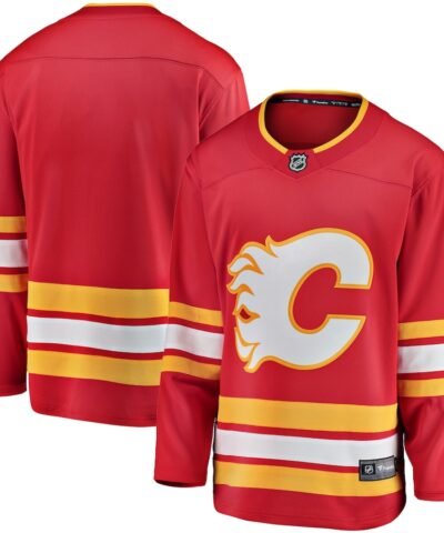 Calgary Flames Fanatics Home Breakaway Jersey - Red