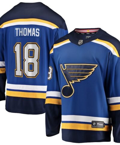Robert Thomas St. Louis Blues Fanatics Home Breakaway Player Jersey - Blue