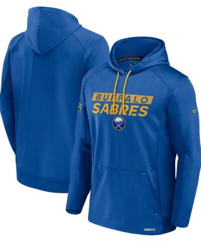 Buffalo Sabres Fanatics Authentic Pro Rink Fleece Pullover Hoodie - Royal