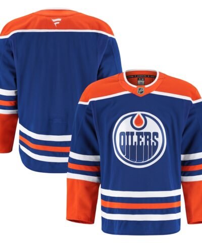 Edmonton Oilers Fanatics Home Authentic Pro Jersey - Royal