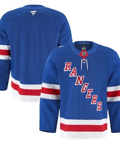 New York Rangers Fanatics Home Authentic Pro Jersey - Royal