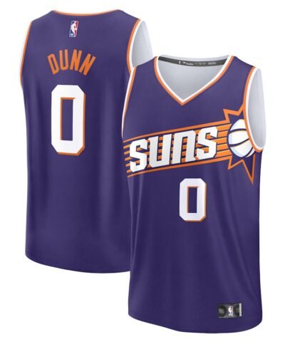 Ryan Dunn  Phoenix Suns Fanatics 2024 NBA Draft Fast Break Player Jersey - Icon Edition - Purple
