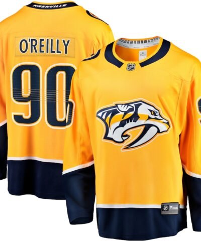 Ryan O'Reilly Nashville Predators Fanatics Home Premier Breakaway Player Jersey - Gold