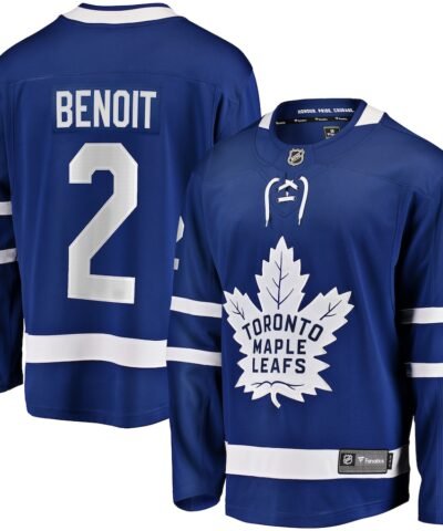 Simon Benoit Toronto Maple Leafs Fanatics Home Premier Breakaway Player Jersey - Blue