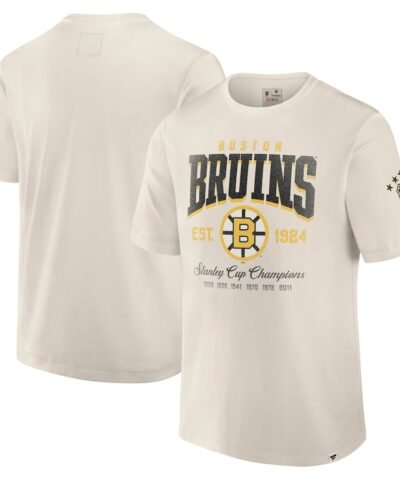 Boston Bruins Fanatics Decades Collection Timeless T-Shirt - White