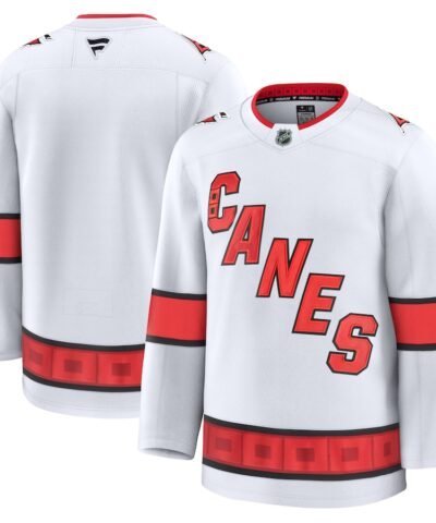 Carolina Hurricanes Fanatics Away Premium Jersey - White