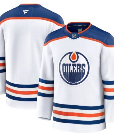 Edmonton Oilers Fanatics Away Premium Jersey - White