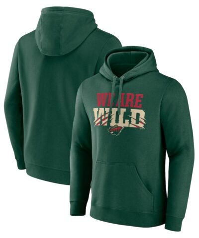 Minnesota Wild Proclamation Pullover Hoodie - Green