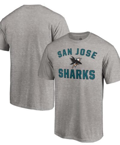 San Jose Sharks Special Edition Victory Arch T-Shirt - Heather Gray