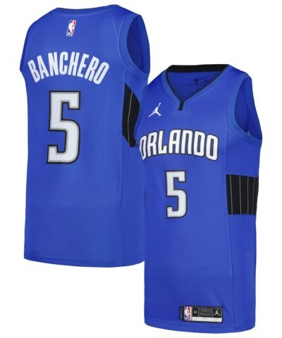 Paolo Banchero Orlando Magic Jordan Brand Swingman Player Jersey - Statement Edition - Royal