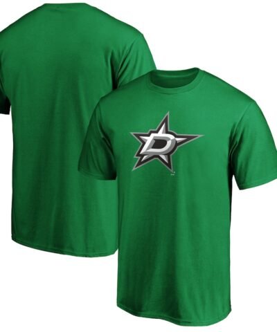 Dallas Stars Primary Logo T-Shirt - Kelly Green