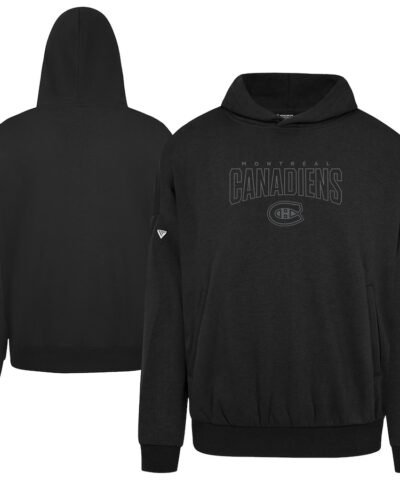 Montreal Canadiens Levelwear Contact Darkmoon Pullover Hoodie - Black