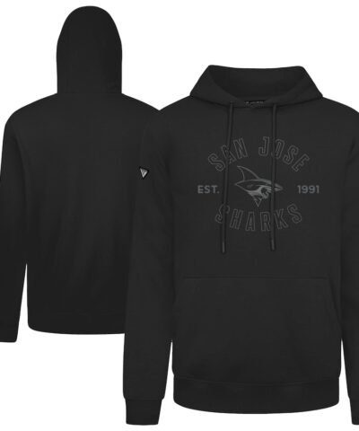 San Jose Sharks Levelwear Podium Abyssal Pullover Hoodie - Black