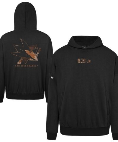 San Jose Sharks Levelwear Pullover Hoodie - Black