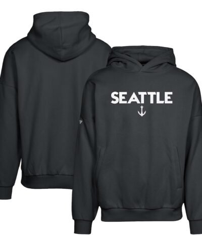 Seattle Kraken Levelwear Contact City Capsule Pullover Hoodie - Black
