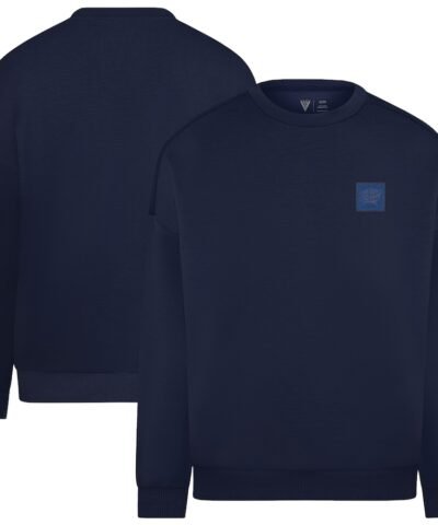 Columbus Blue Jackets Levelwear Signature Crewneck Pullover - Navy