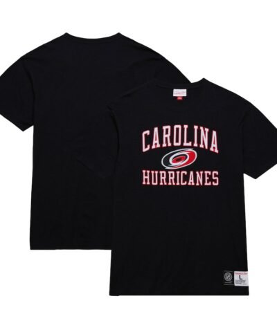 Carolina Hurricanes Mitchell & Ness Legendary Slub T-Shirt - Black