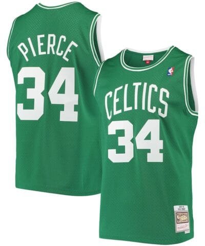 Paul Pierce Boston Celtics Mitchell & Ness Hardwood Classics Swingman Jersey - Kelly Green