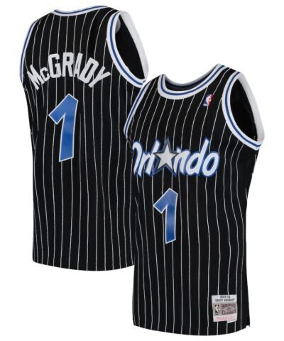 Tracy McGrady Orlando Magic Mitchell & Ness Hardwood Classics Swingman Jersey - Black