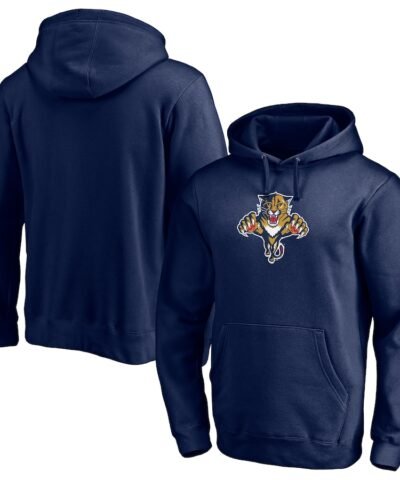 Florida Panthers Special Edition Primary Logo Pullover Hoodie - Navy