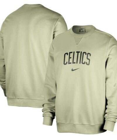 Boston Celtics Nike Courtside Standard Issue Performance Pullover Sweatshirt - Green