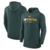 Athletics Nike Authentic Collection Tri-Blend Performance Pullover Hoodie - Heather Green