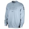 Orlando Magic Nike Courtside Standard Issue Performance Pullover Sweatshirt - Light Blue