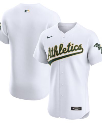 Athletics Nike Home Elite Jersey - White
