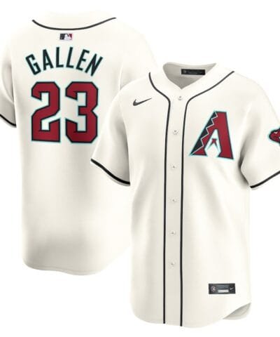Zac Gallen Arizona Diamondbacks Nike Home Limited Player Jersey - White
